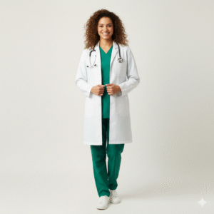 Legacy Female’s Full Sleeve Lab Coat Apron