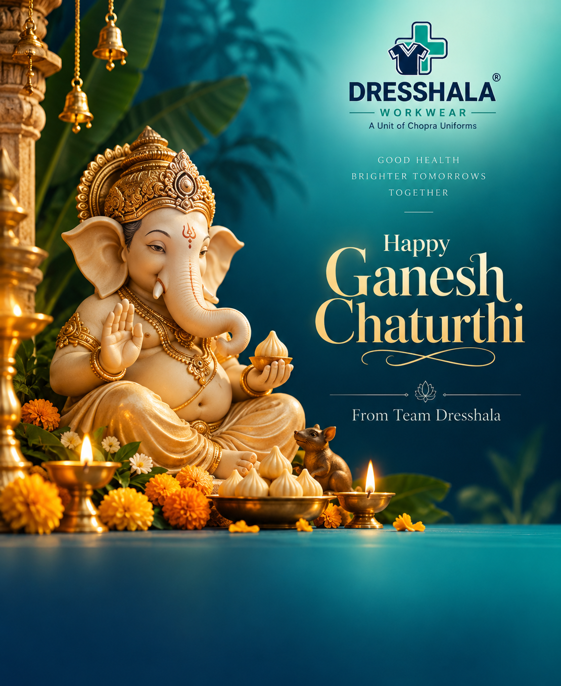 Happy Ganesh Chaturthi from Dresshala - Free Shipping with code SHIPFREE